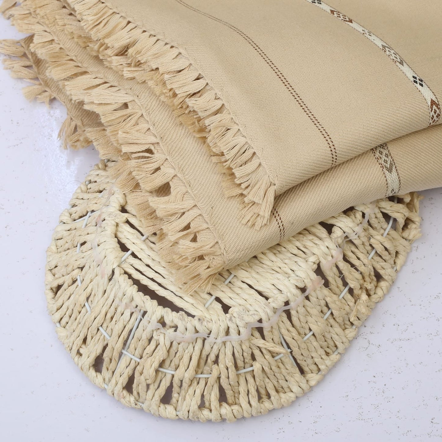 Swati Shawl Light caramel